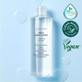 [Сверка нет. 1] Esnature Aqua Oasis Тонер 300мл, корейская косметика
