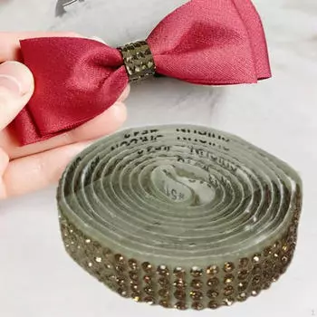 Сверкающая лента со стразами, самоклеящаяся наклейка со стразами для изготовления приглашений