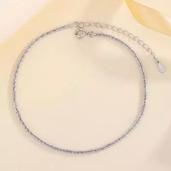 Сверкающее ожерелье, цепочка на ногу, браслет, японская и корейская простая All Sky Star, цветная капуста, цепочка на воротник, цепочка на шею