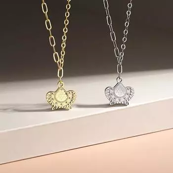 Сверкающее ожерелье ювелирные изделия женские легкие роскошные нишевые дизайнерские чувства