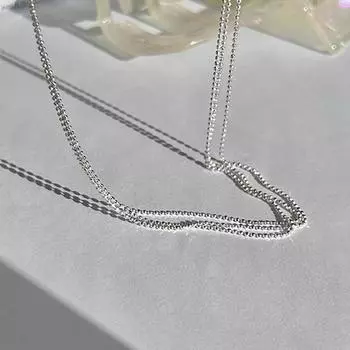 Сверкающее ожерелье женское легкое роскошное нишевое многослойное наборное ожерелье на ключицу блестящая простая цепочка цыганская звездная цепочка