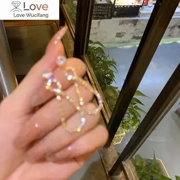 Сверкающие элегантные длинные висячие серьги для женщин с буквой 8 и стразами, трендовые модные ювелирные изделия