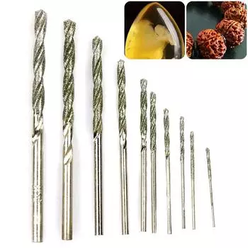 Сверла Алмазные сверла высокой твердости, серебро