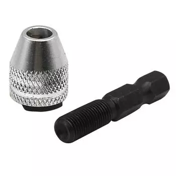 Сверлильный патрон Адаптер с шестигранным хвостовиком Особенности бесключевого сверлильного патрона