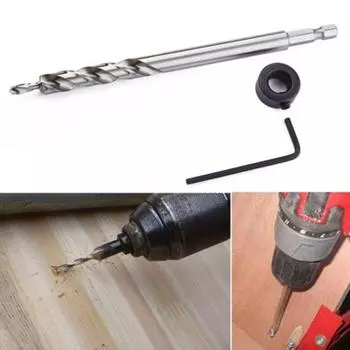 Сверло 9 мм, детали локатора ограничительного кольца, карманное отверстие Hex Shank