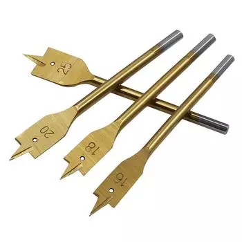 Сверло для деревообработки 10-25мм 1шт Точное позиционирование Золото 10mm