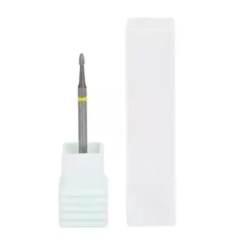 Сверло для ногтей для чистки кутикулы, мелкое шлифование, вольфрамовая сталь, меньше пыли, педикюр, маникюр, сверло для ногтей