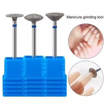 Сверло для ногтей Высокопрочное, устойчивое к ржавчине, устойчивое к коррозии, экономящее труд, компактное, многоразовое, шлифовальное устройство для ногтей, полировальная головка для сверла, расходные материалы для ногтей B