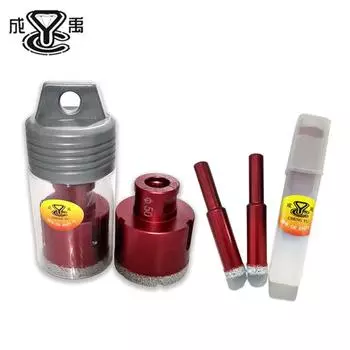 Сверло для пайки металла сплава стандартное отверстие для винта стекло мощная функция подходит для мрамора коронка сверло 6 мм M14