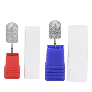 Сверло для педикюра из нержавеющей стали для удаления омертвевшей кожи ног, аксессуары для полировки головки B3C