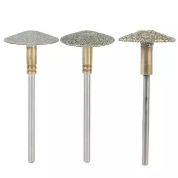 Сверло для педикюра из нержавеющей стали для удаления омертвевшей кожи, полировки и шлифовки ногтей на ногах F