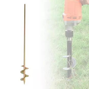 Сверло для посадки спиральное прочное садовое оборудование быстрое посадочное устройство для инструмента