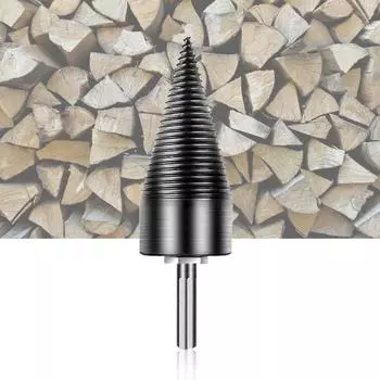 Сверло для разветвления древесины 32 мм/42 мм, конический стальной инструмент для разделения дров 2