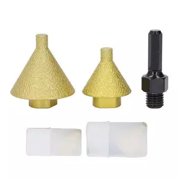 Сверло для снятия фаски для угловой шлифовальной машины, зенковочное сверло с зенковкой диаметром 38 мм и 50 мм