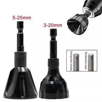 Сверло из вольфрамовой стали Удаление заусенцев Удаление заусенцев с резьбы Внешняя обрезка Инструменты для сверления 3-20mm