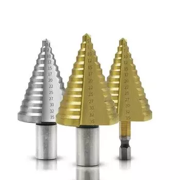 Сверло по дереву и металлу, сверло по металлу, электроинструмент HSS, фреза для отверстий, промышленный развертка, аксессуары для инструмента, 5-35 мм, быстрорежущая сталь A