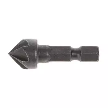 Сверло с 6 канавками и зенковкой, угол наклона 90 градусов, резка фаски, деревообработка