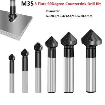 Сверло с потайной головкой, инструменты для снятия фаски, кобальтовое сверло
