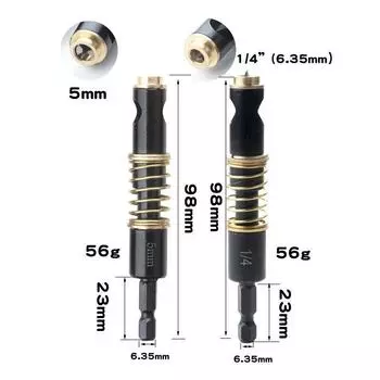 Сверло шестигранное шарнирное 5 мм для деревообработки — высококачественное, британского производства Metric 5MM