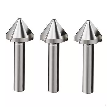 Сверло-зенковка Инструмент для снятия фаски Инструмент для снятия заусенцев Концевая фреза HSS Удаление заусенцев Снятие фаски 1 Flute 1pc