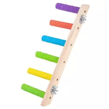 Сверлящие когти для домашних птиц, прочная стойка для лазанья попугая, подставка для жердочки для птиц, игрушка для домашних животных, интерактивная Style 2