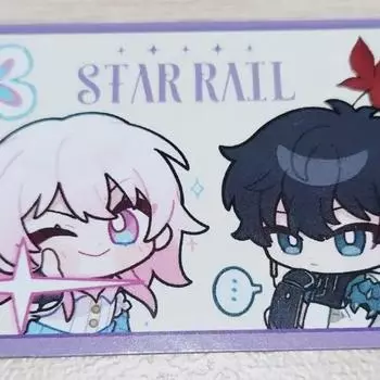 Свернуть Star Rail Pour Chicken Pop-up Bonus Samchil Yi Danang Фотокарточка