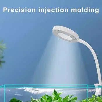 Свет для аквариума с регулируемым на 360 градусов шлангом, супер яркий, мерцающий, без Plug-Play, светодиодный светильник для аквариума 1 белый