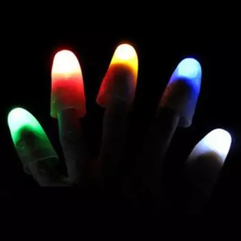 Свет для больших пальцев, детские игрушки, детские подарки, волшебный реквизит для пальцев, супер волшебный свет для пальцев, волшебная игрушка, уникальная разноцветный