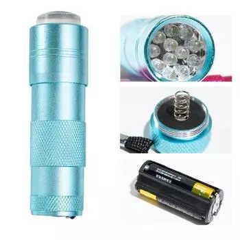 Свет для дизайна ногтей, быстросохнущая легкая силиконовая ручная УФ-лампа для дизайна ногтей для девочек розы красного