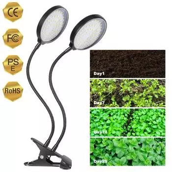 Свет для выращивания растений солнечного спектра водостойкий суккуленты 30 Вт регулируемый светодиодный круглый светильник для выращивания овощей C