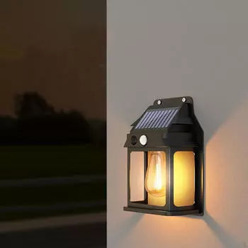 Свет, Фонарь, Аксессуары для украшения, Ретро-дизайн, Наружный настенный светильник для двора, White and Small