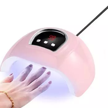 Свет маникюра приведенный сушильщика лампы ногтя быстро леча с 3 настройками таймера