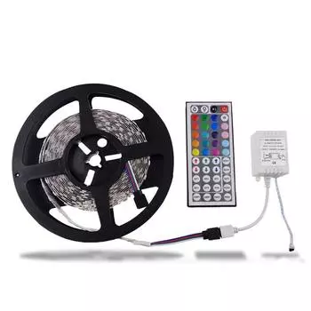 Свет прокладки СИД водоустойчивый ходовые огни цвета 5050RGB с дистанционным управлением 44/24 ключей