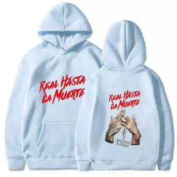 Sweter Толстовка с принтом Mantel, новинка 2023, повседневная мужская спортивная одежда, женский костюм, куртка, пуловер, аниме Up to La Muerte Asli S чёрный