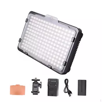 Светильник для камеры DSLR Видео Яркий Портативный Заполняющий Светильник для Видеоблога Макияж Настольная Видеокамера Style C