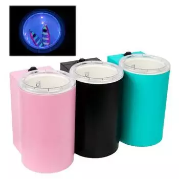 Светильник для наполнения рыболовной приманки, работающий от батареек, водонепроницаемый, портативный, светящийся в темноте, мягкий, жесткий, искусственный, с УФ-излучением, лампа для наполнения рыболовных принадлежностей синий