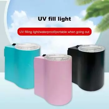 Светильник для наполнения рыболовной приманки USB-аккумулятор, водонепроницаемый, портативный, светящийся в темноте, мягкий, жесткий, искусственный, с УФ-заполнителем, рыболовные принадлежности синий