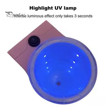 Светильник для наполнения рыболовной приманки USB-аккумулятор, водонепроницаемый, портативный, светящийся в темноте, мягкий, жесткий, искусственный, с УФ-заполнителем, рыболовные принадлежности синий