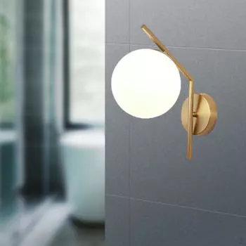 Светильник для прохода и бра для помещений Gold White Cover