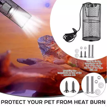 Светильник для рептилий, многофункциональный, черепаховый, нагревательный светильник для рептилий