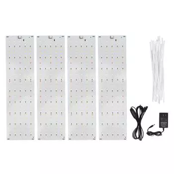 Светильник для выращивания растений Cabinet Plant Grow Light 35 Вт, полный спектр, 3 ч, 9 ч, 12 ч, таймер, ультратонкая панель, светодиодная лампа для выращивания растений