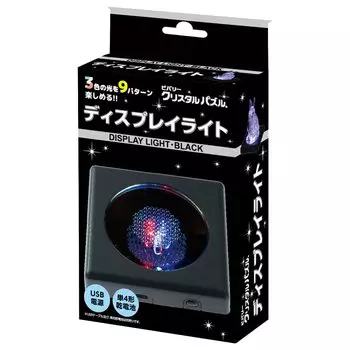 Светильник-головоломка Beverly Crystal, черный (USB и аккумулятор) Светодиод-004