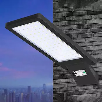 Светильник IP65 Водонепроницаемый для прожектора с датчиком движения 3 режима освещения для парковки, патио, двора, дорожки белый