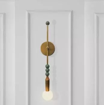 Светильник класса люкс, настенный светильник для гостиной, Американские ретро светильники для ванной комнаты, декоративные светильники для прихожей, балкона