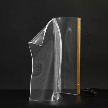 Светильник Креативный светодиодный настольный светильник Постмодерн Простой Гостиная Спальня Прикроватный столик Светильник Шоу-рум Деко Золотое освещение стола White Light