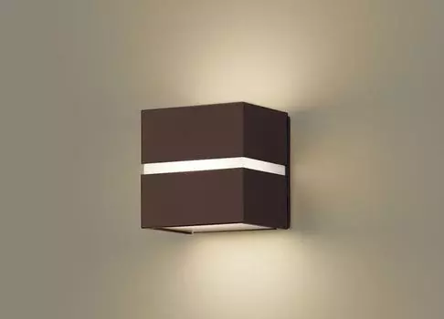 Светильник Panasonic для крыльца, монтируемый непосредственно на стену, тип лампочки 40 Off Black LSEW4071LE1, свет/цветной фон/рассеянный/защита от дождя