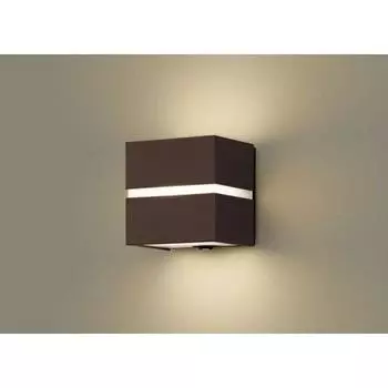 Светильник Panasonic Porch Light, устанавливается непосредственно на стену, цвет лампочки, рассеянный, влагозащищенный, с датчиком яркости, регулируемая яркость, энергосберегающий тип