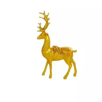 Светильник в китайском стиле, роскошное украшение из смолы в виде лося, домашний винный шкаф, украшение для крыльца, ТВ-шкафа, подарок на новоселье