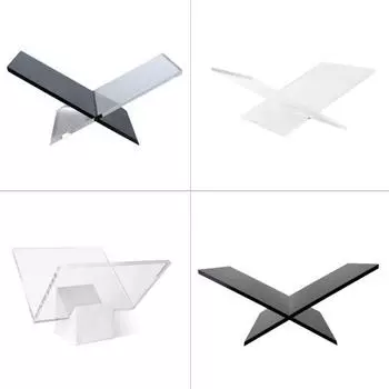 Светлая роскошная черная X-образная книжная полка для журналов, витрина для альбомов, модельная комната, офис продаж, мягкие украшения, украшения M98709 (40 * 29 * 16.3 (6 cm)