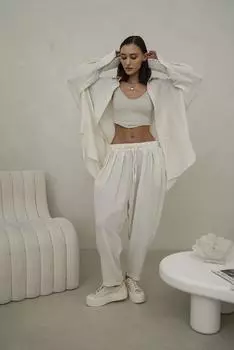 Светло-бежевый муслиновый комплект Ramila